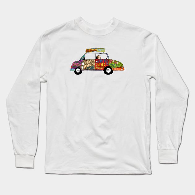 Taxi nr. 2 Long Sleeve T-Shirt by AdrianaStore